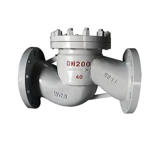 H41H-25C DN65 降式止回阀 单向阀 止逆阀 法兰铸钢WCB止回阀