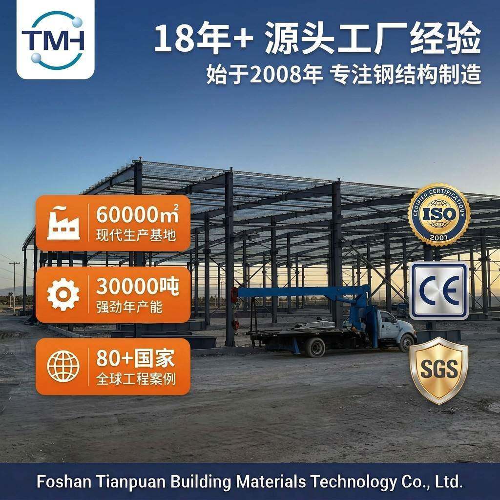 钢结构厂房设计生产安装出口 外派工程师出国现场指导安装钢结构