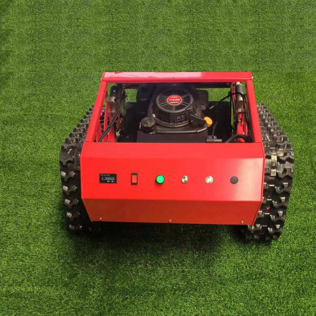 遥控柴油割草机履带式碎草机192-80履带式柴油割草机遥控碎草机