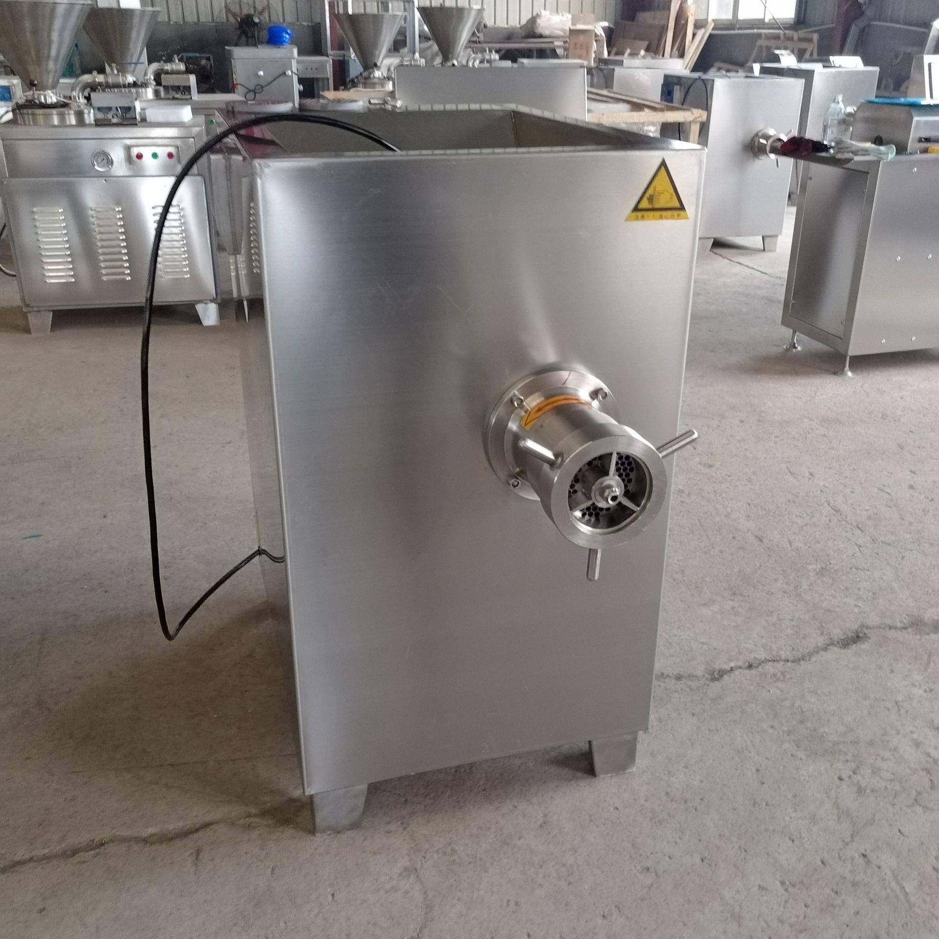 大型水饺包子肉馅绞馅机 鲜肉绞肉设备 商用全自动猪肉冻肉绞肉机