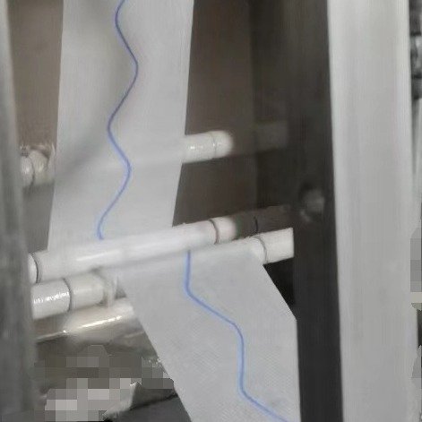 供应一次性专用止血纱布折叠机 X光显影线对折机 无纺布设备厂家