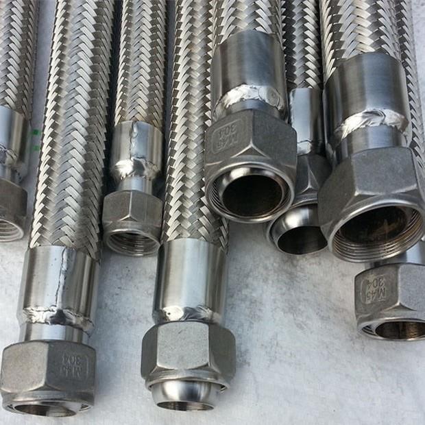 厂家供应工业耐高温蒸汽油管钢丝编织波纹管编织软管 防爆蒸汽管