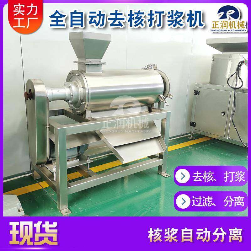 工业用0.5吨榨汁机 百香果去籽打浆机 大型蓝莓榨汁设备