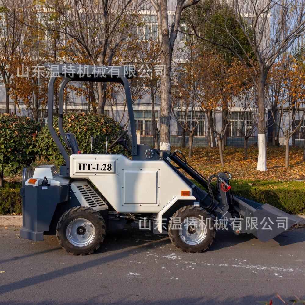 厂家出口农用 800KG燃油小铲车 HTL28 汽油机带伸缩装载机