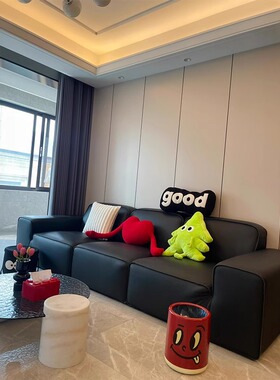 2025新款靠枕客厅沙发抱枕装饰单人红色创意床头宿舍学生玩手机