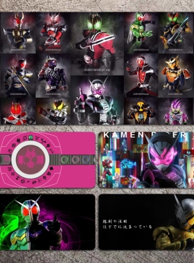 假面骑士鼠标垫超大号锁边build时王ex-aio零一空我办公学习桌垫