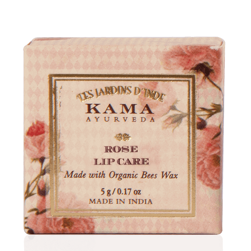 印度kama阿育吠陀玫瑰润唇膏5g