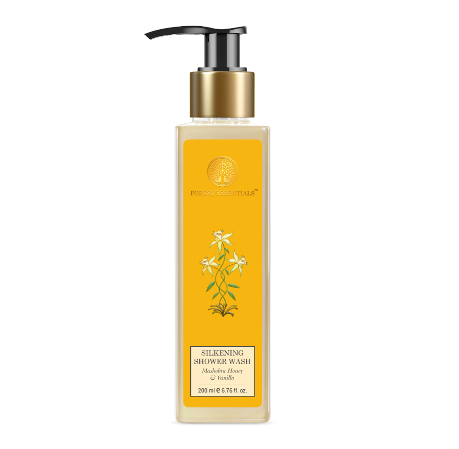 印度国际直邮阿育吠陀Mashobra 蜂蜜香草苦楝干燥肌肤沐浴露200ml