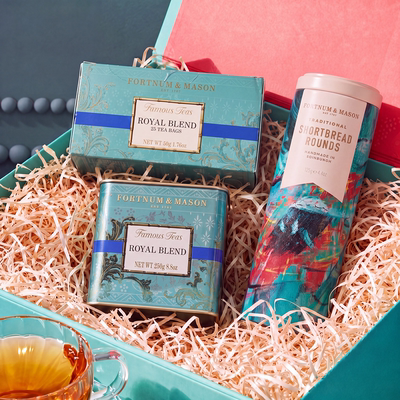 FortnumMason福南梅森英国进口皇家红茶茶叶茶包酥饼礼盒伴手礼