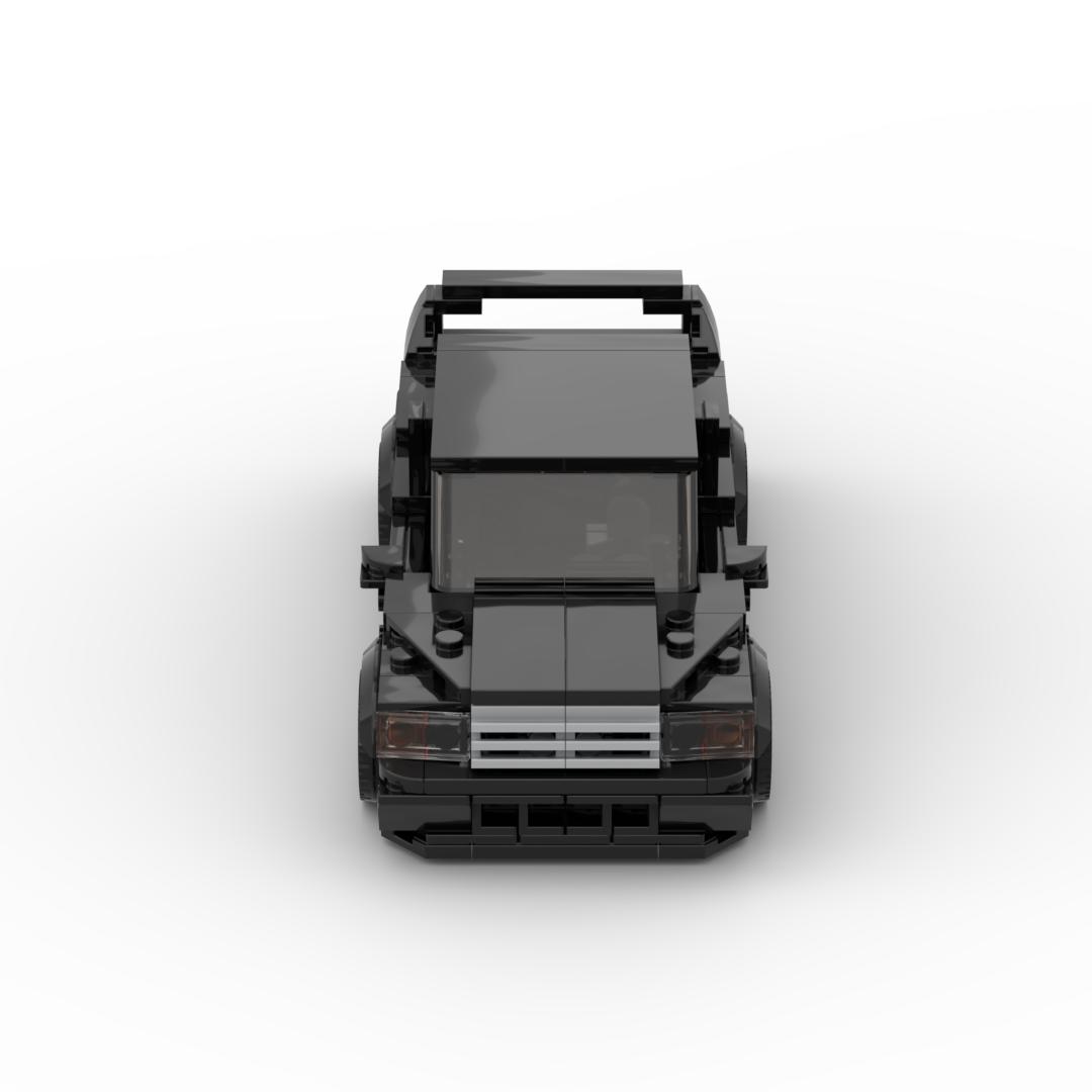 国产小颗粒拼插积木速度冠军190e evo Ⅱ dtm v3模型儿童赛车玩具