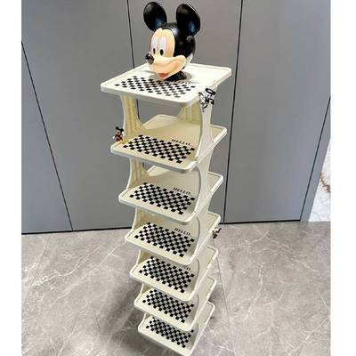 鞋架家用室内门口单列儿童入门窄小多层鞋柜小型收纳省空间简易