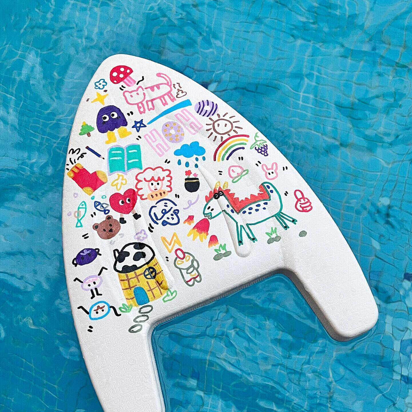 游泳练习浮板成人学游泳神器儿童背漂打水板初学者专业辅助工具板