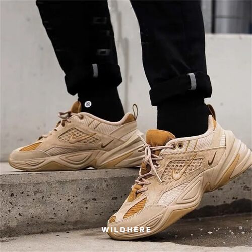 Nike男M2K小麦色复古老爹鞋