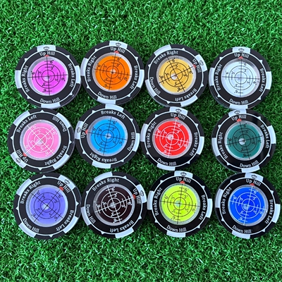 高尔夫水平仪 皇冠 球位标 马克 果岭坡度阅读器marker推杆阅读器