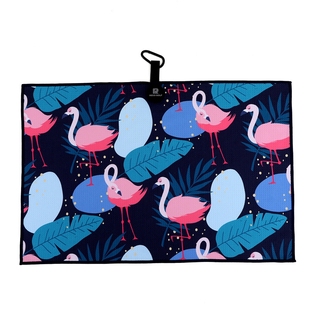 多功能户外运动毛巾 加厚面料N45强磁 磁吸高尔夫球毛巾 华夫格