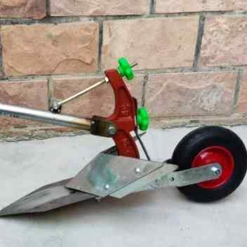 手拉犁手推农具松土机耘锄单人种菜小型深翻种地开沟犁地新款耕地