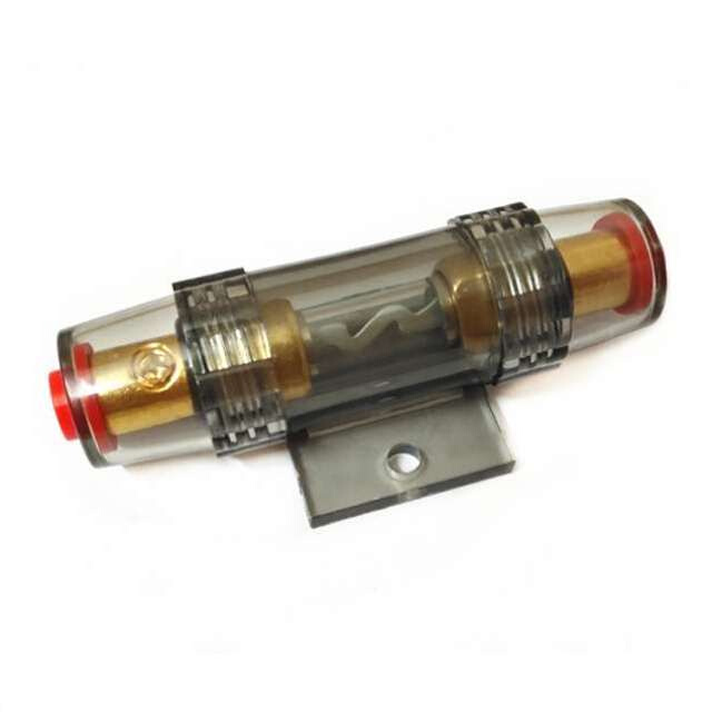 极速销汽车音响保险管o座一出一车载低音喇叭功放主机保险胆丝熔