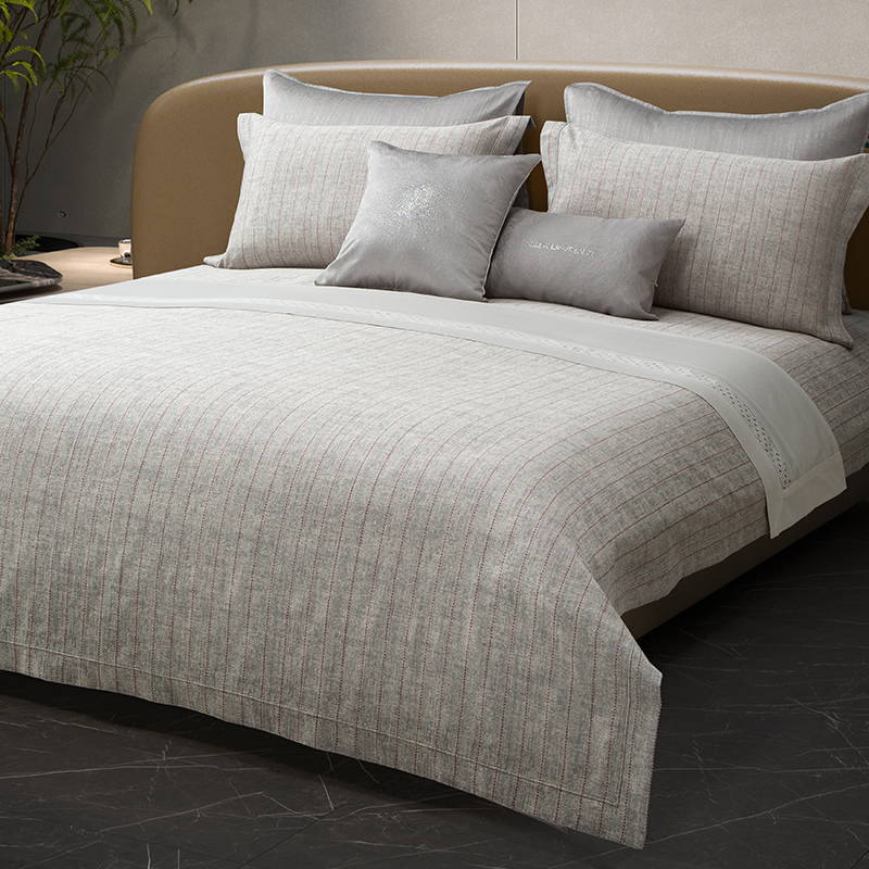 KASS LETON卡诗兰顿高端奢华180支匹马棉全棉贡缎四件套纯棉裸睡