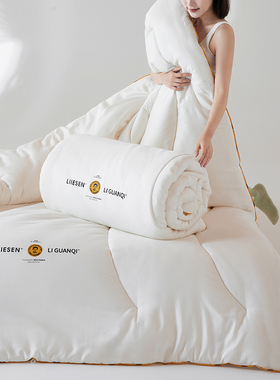 LIIESEN丽笙全棉A类55%大豆被夏被春秋被柔软透气加厚冬被