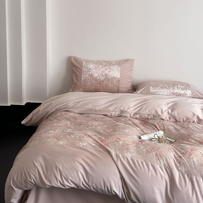 秋冬加厚保暖丝绒牛奶绒四件套轻奢裸睡柔软亲肤双面绒床单被套2m