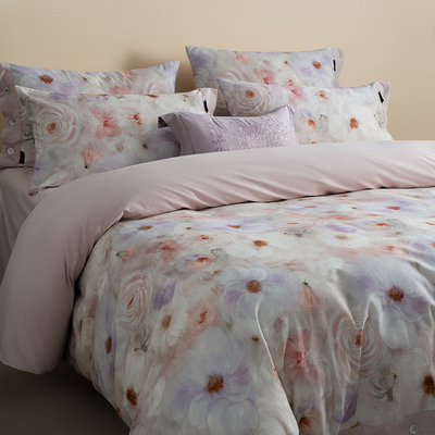 秋冬60支全棉磨毛纯棉油画风四件套加厚保暖细腻亲肤双人床单被套