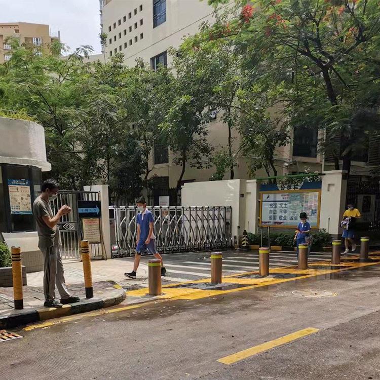 小型路口降挡机车柱路369桩全自动升阻器设备全自动升降桩车器