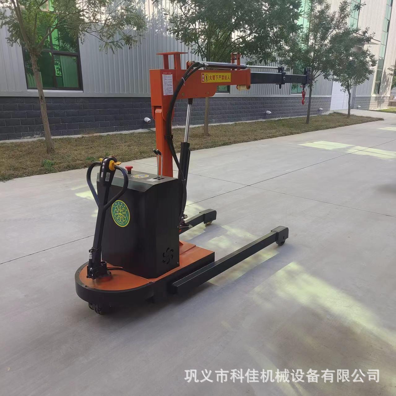 移动液压吊机起重00公斤手动行走平衡吊单臂可移动式模具小吊车
