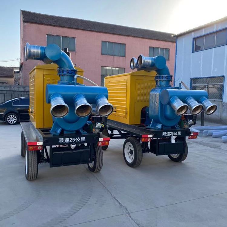 奥莱 300立方柴油消防泵 移动柴油泵车