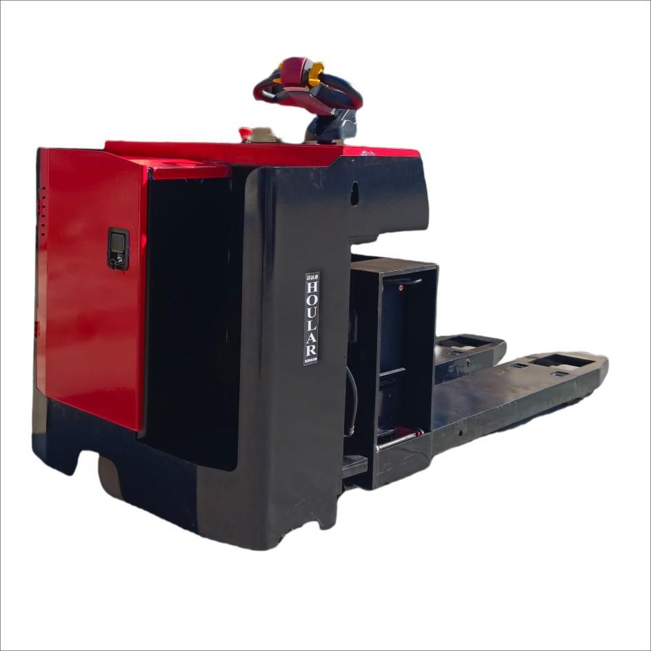 好拉全电动站驾式10吨重物搬运托盘叉车100大型模具转运托板车