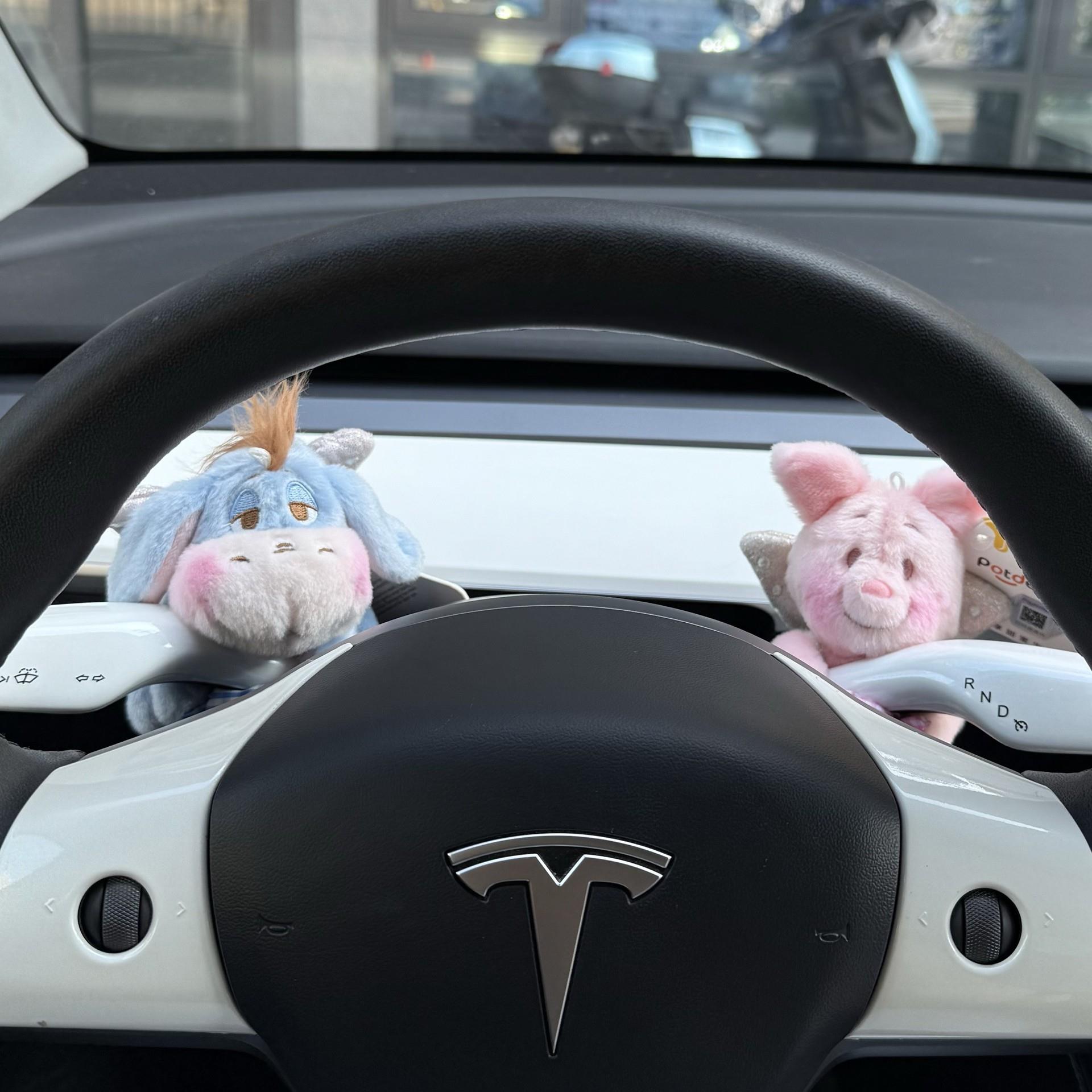 卡通正版屹耳皮杰猪汽车装饰品