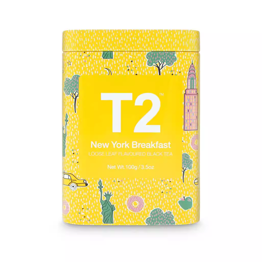 澳洲直邮T2 French Earl Grey Icon Tin法式伯爵经典锡罐茶包礼盒