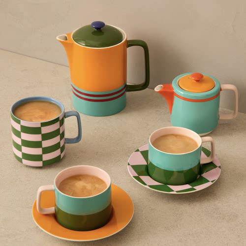 澳洲代購直郵 T2 Moditerranean Teapot 现代风格茶壶 茶具 1个