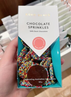 澳洲代购直邮 Koko Black 回国伴手礼 土澳特产巧克力 100g