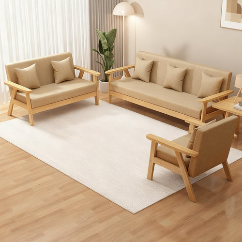 沙发客厅2024新款双人布艺沙发