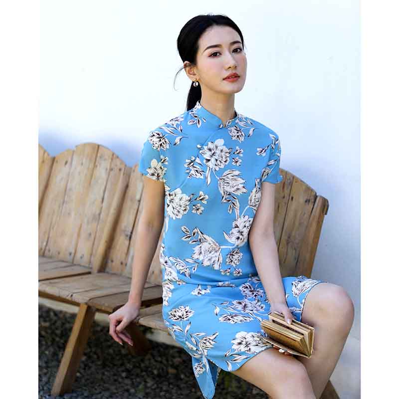 文藝日常修身中式旗袍