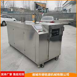 扭花成蝴蝶型的金丝馓子油炸锅 炸小馓子机器 可控温的馓子油炸机