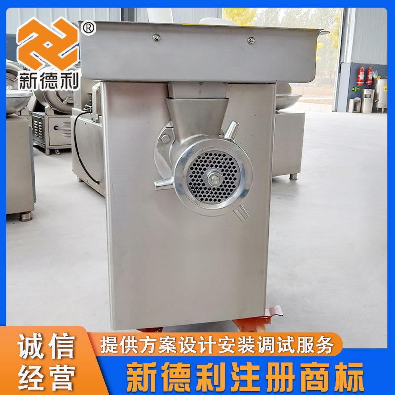 不锈钢鸡肉电动绞肉机商用厨房丸子绞肉机器香肠灌肠绞肉一体机