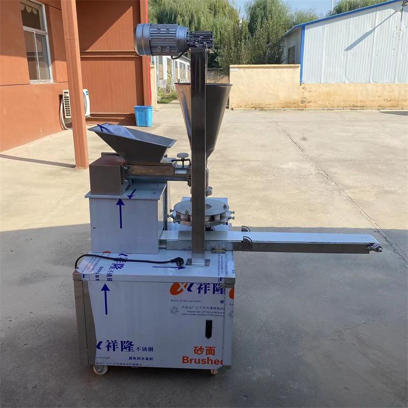 小型多功能包子机 电动不锈钢包子机 早餐店捏包子馅饼一体机