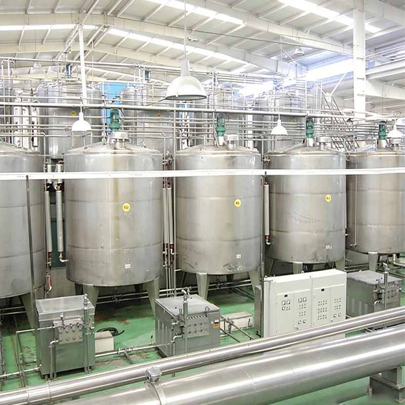 乳制品设备酸奶加工设备杯装袋装凝固型搅拌性生产线发酵罐
