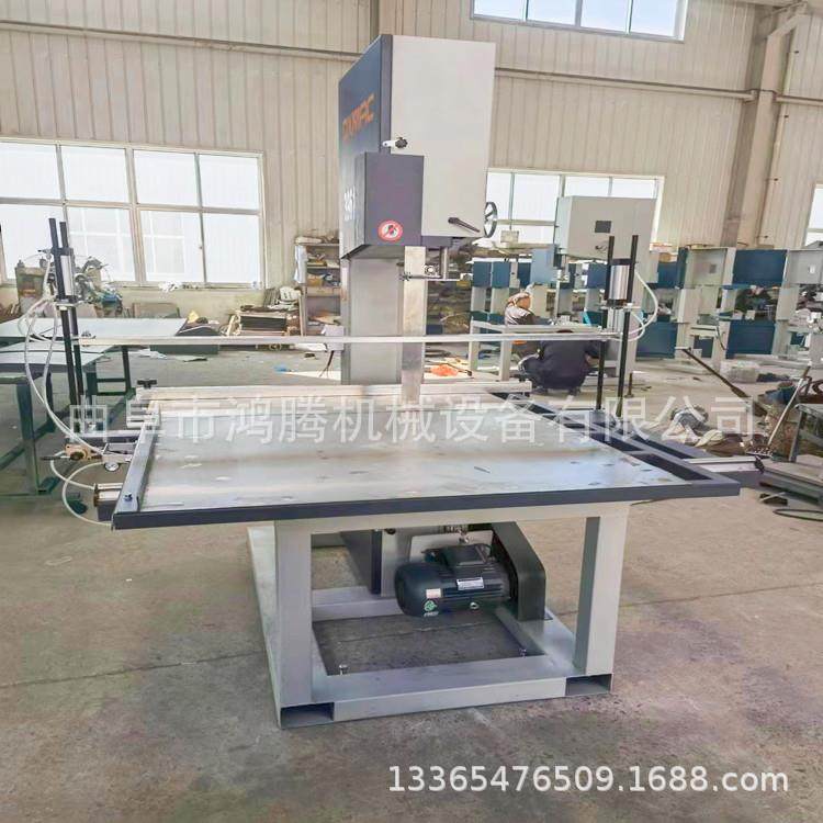 木工滑轨推台锯冷却塔塑料pe材料切割带锯机数控黄纸切纸锯