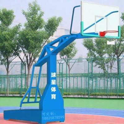 南安漳州篮球架永安球星篮球架泉州标准石狮广州移动地埋式篮球架