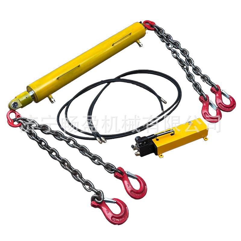 液压紧链器YJLQ 10吨20吨40吨50吨刮板机链条拉紧器 手摇紧链装置