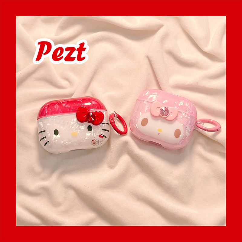hellokitty美乐蒂贝壳纹耳机套