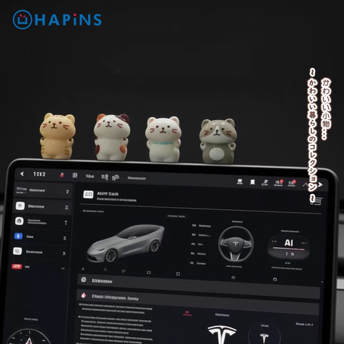 【幼崽猫咪摆件】HAPiNS可爱电脑屏玩偶汽车大屏中控屏树脂公仔
