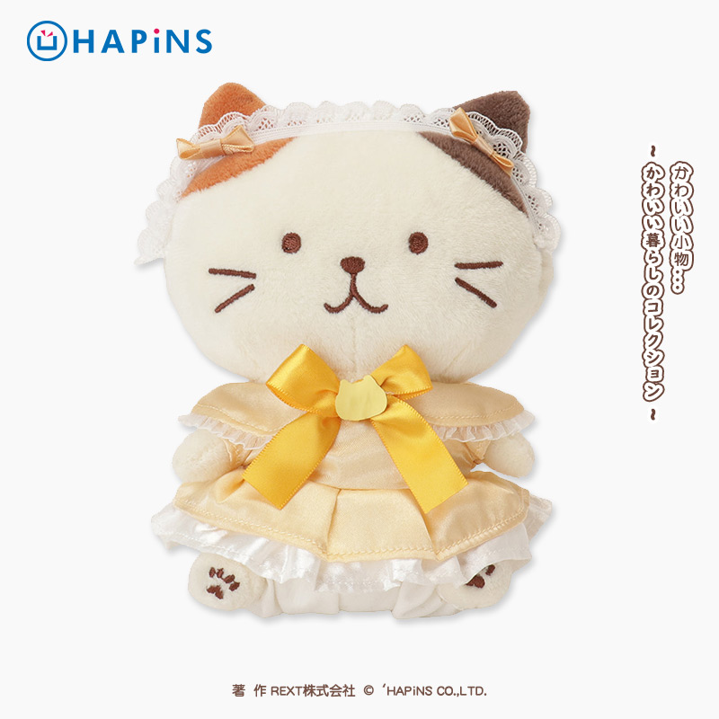 日本HAPiNS娃娃15厘米的衣服洛丽塔礼物娃衣换装玩偶服装可爱裙子