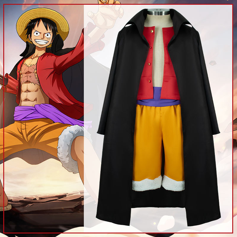 海贼王和之国路飞cos服海贼王剧场版衣服草帽鞋子道具服装万圣