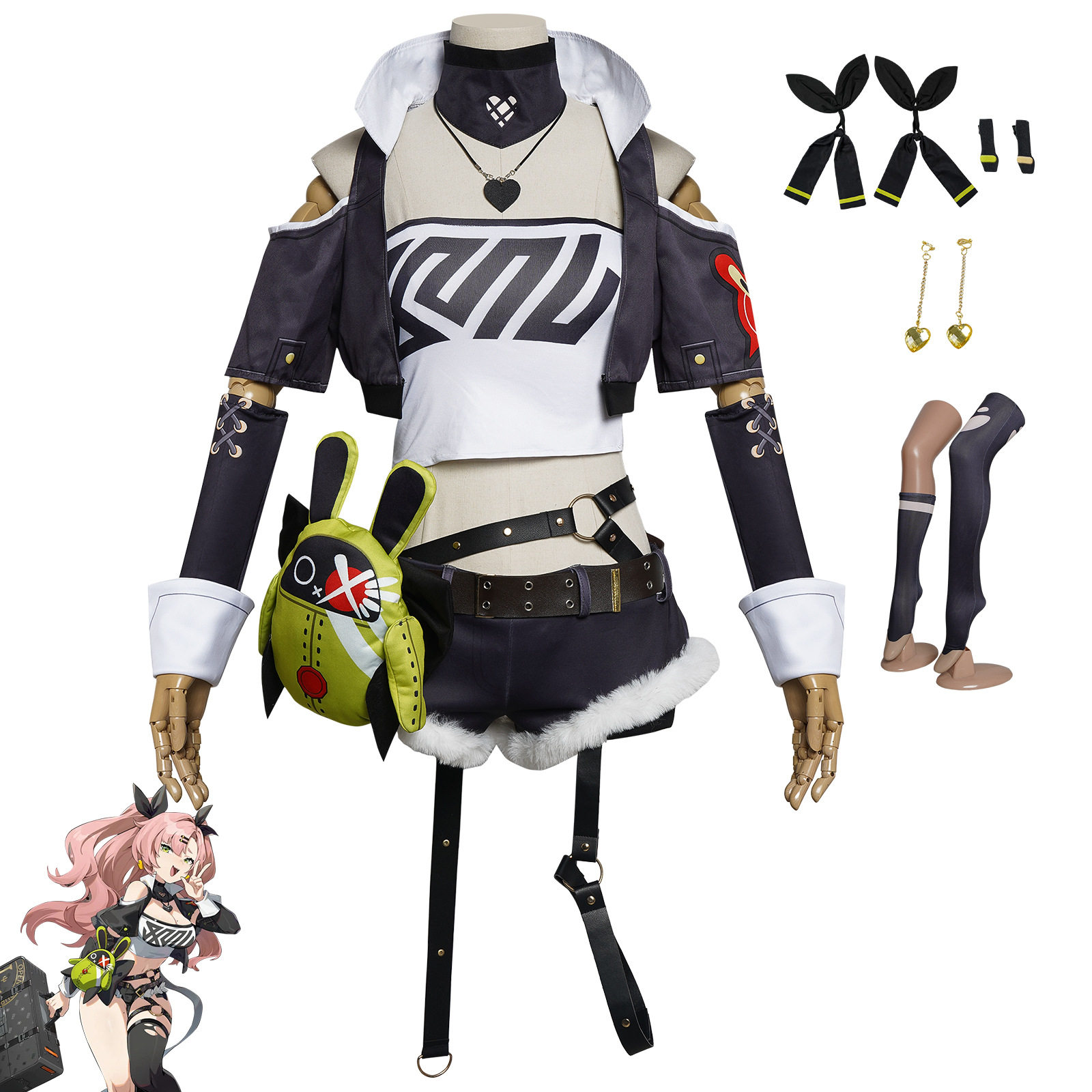 绝区零cos服饰狡兔屋妮可德玛拉游戏动漫cosplay舞台表演服装