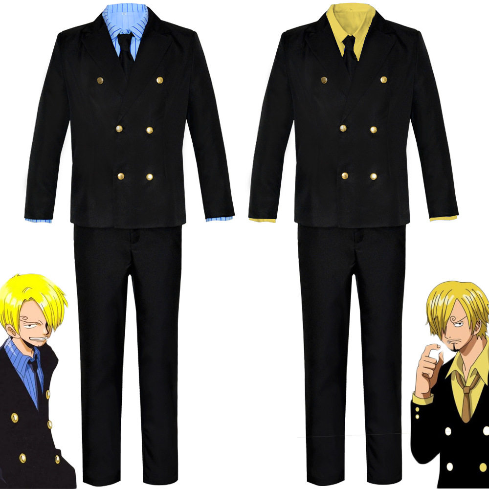 onepiece海贼王cos服屏障果实山治/香吉士cosplay二次元动漫服
