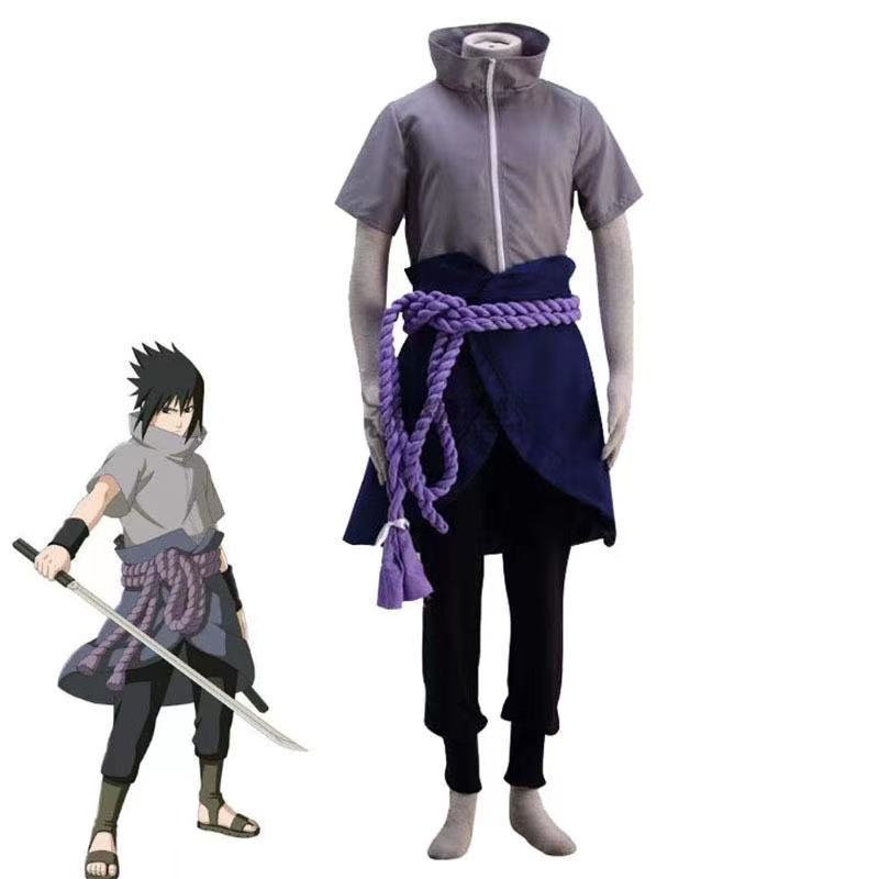 火影忍者衣服疾风传佐助cos服佐助衣服宇智波佐助四代cosplay服装