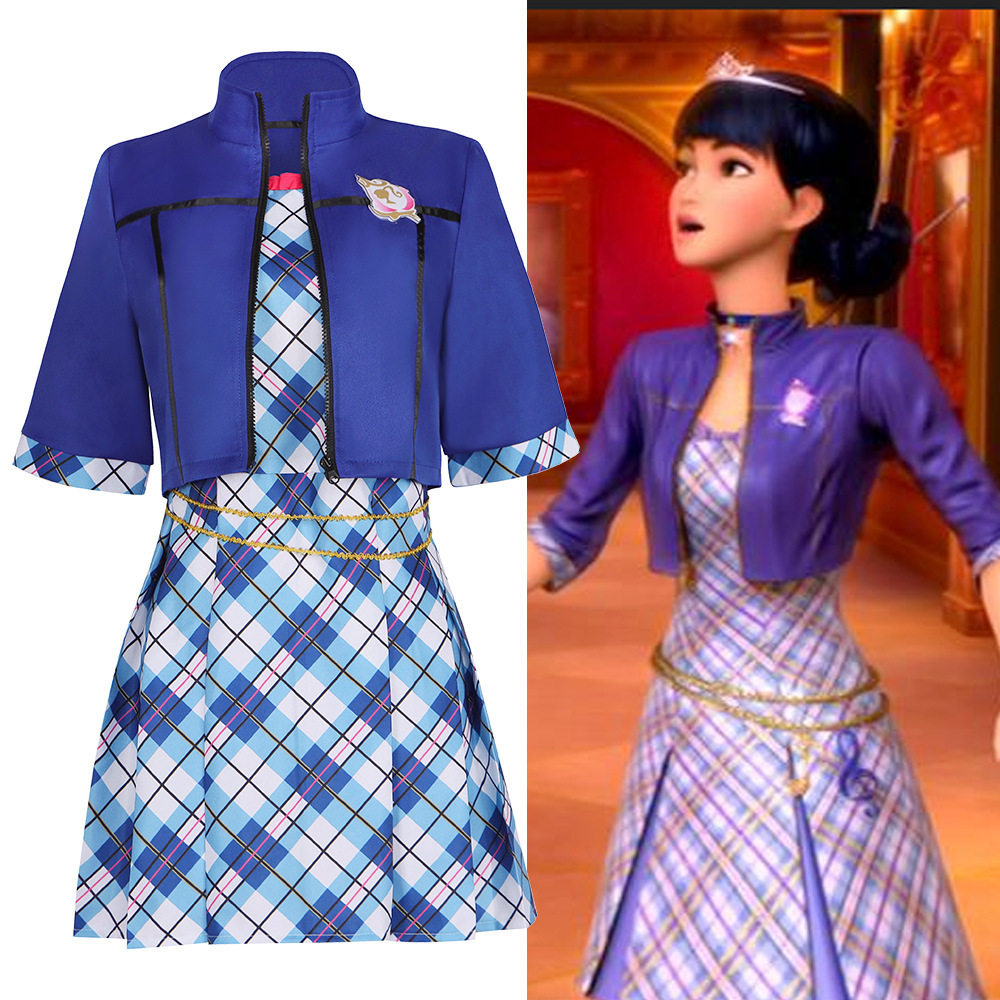 芭比cos服芭比之魅力公主学院艾拉同款校服cosplay万圣节舞台服装